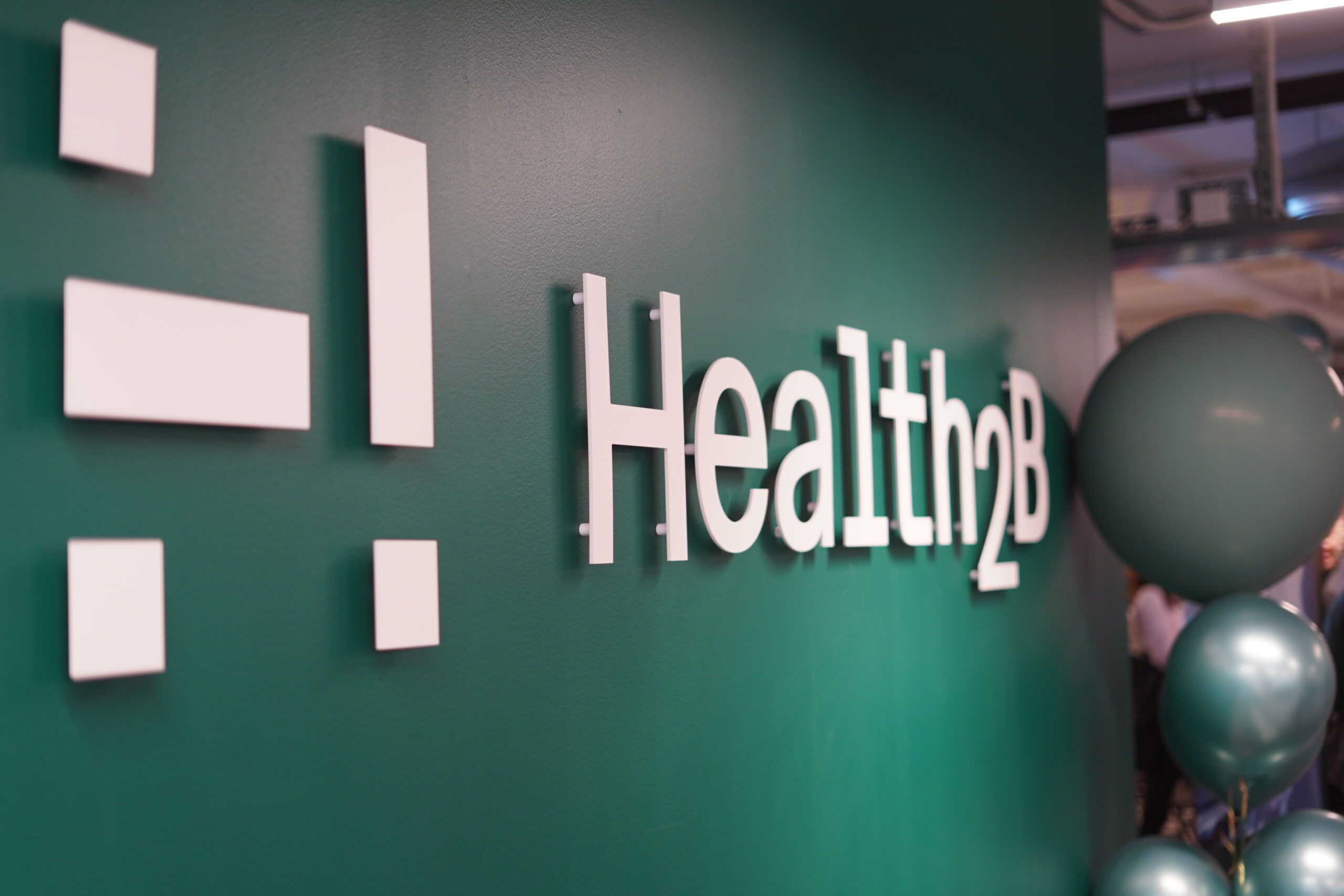 Health2B sine lokaler. Et offentlig-privat partnerskap.